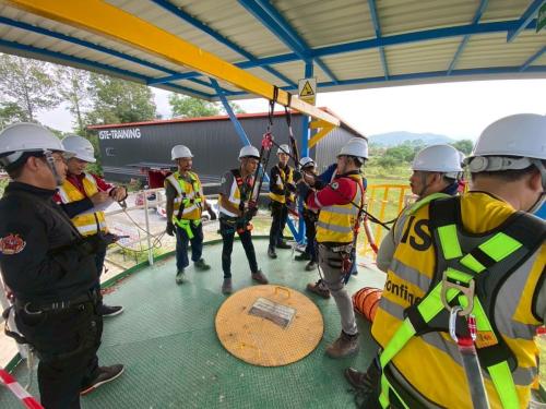 Course for permit holders, supervisors, assistants and workers in confined spaces (total of 4 confined space workers) (5)